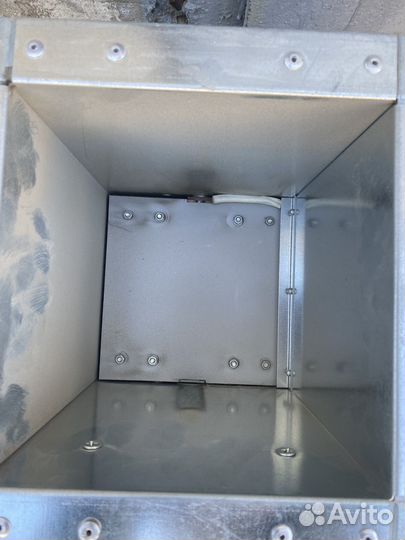 Клапан противопожарный с приводом б/у