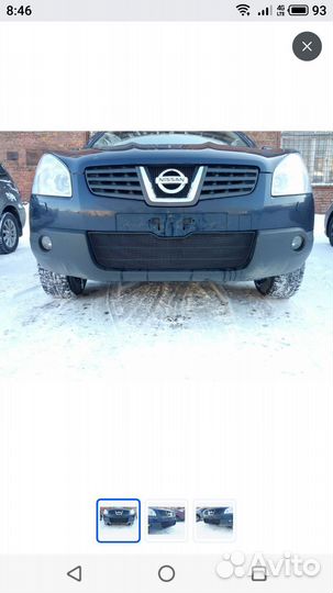 Накладка решетки радиатора Ниссан Кашкай j 10