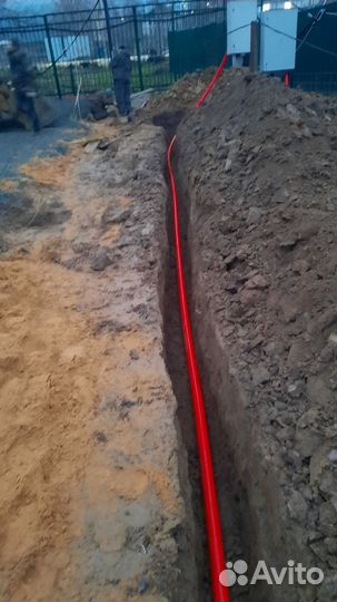 Копка траншеи