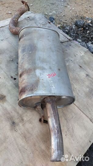 Глушитель основной Mitsubishi Galant