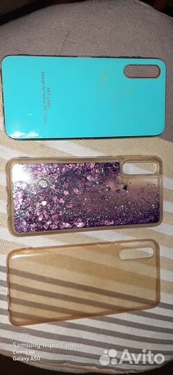 Чехол на samsung а50 3 штуки