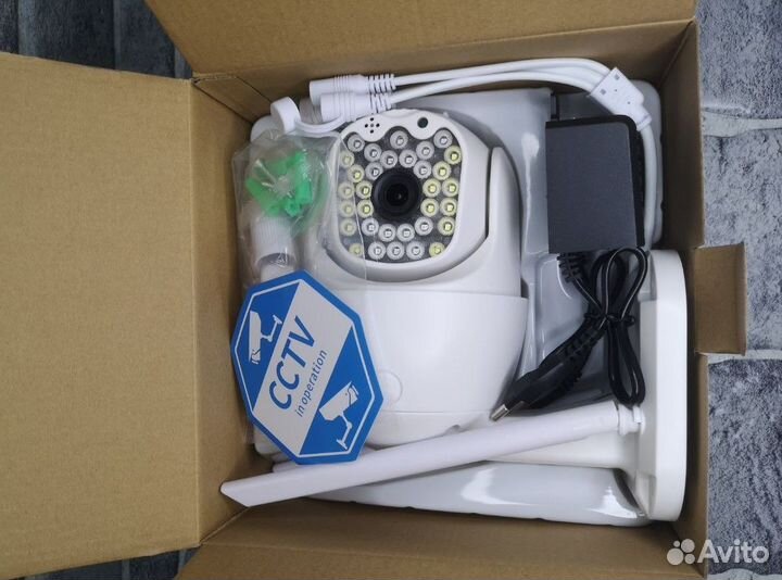 Камера уличная беспроводная видеонаблюдения 4G