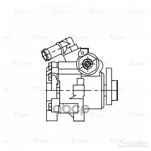 Насос гур для а/м BMW 3 (E46) (98) /5 (E39) (95