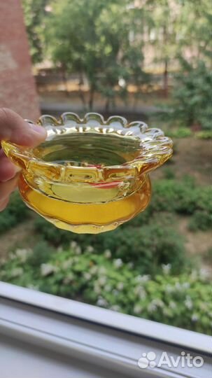 Вазы фужеры цветное стекло