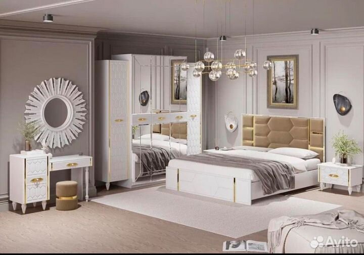 Спальня диван кровать t-8498