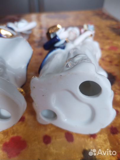 Статуэтки кобальт винтаж