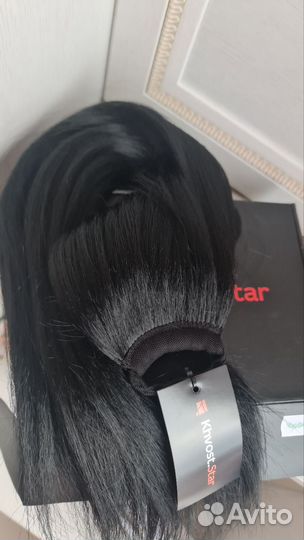 Хвост на резинке, шиньон накладной, 60 см