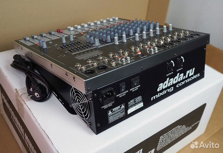 Активный микшер с усилителем 2х400Вт, 2х700 Yamaha