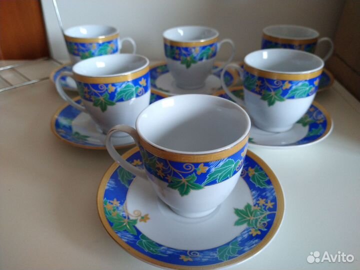 Чайный сервиз на 6 персон