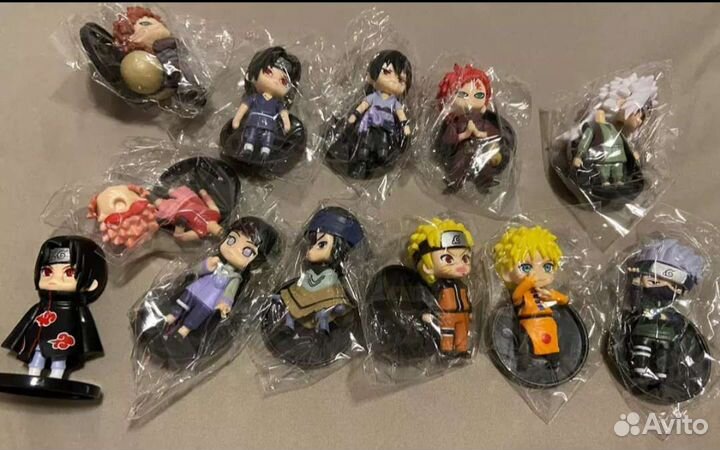 Аниме фигурки наруто 12 штук Naruto