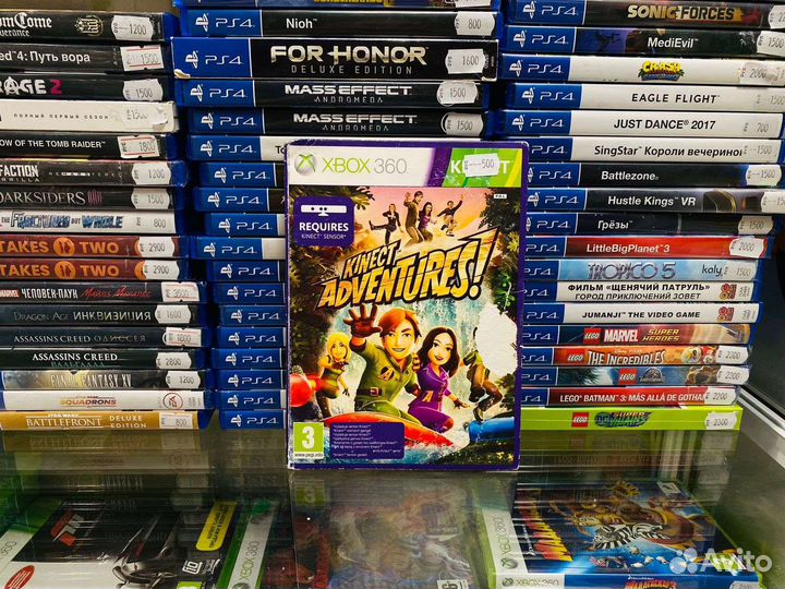 Kinect adventure для Xbox 360
