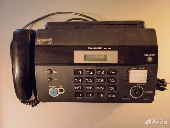 Факс panasonic