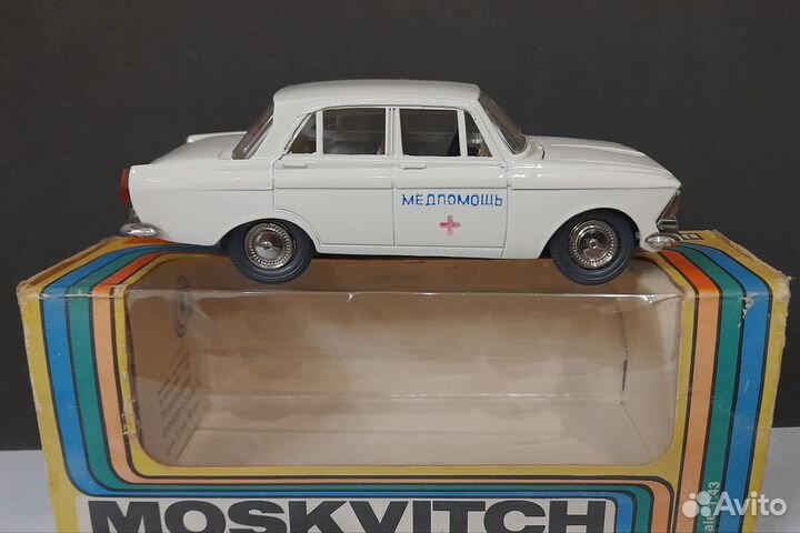 Модель а/м 1/43 Москвич 412 А-2 1981 год