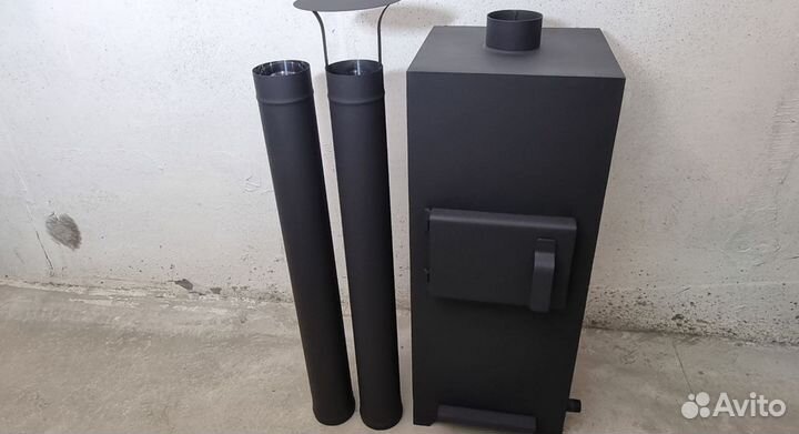 Печь для бассейна на дровах из нержавеющей стали