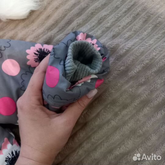 Продам зимний костюм для девочки размер 92-98