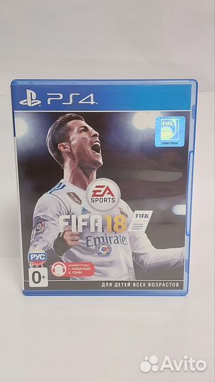 FIFA 18 диск на PS4
