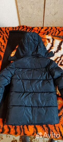 Куртка зимняя для мальчика 134 140 размер