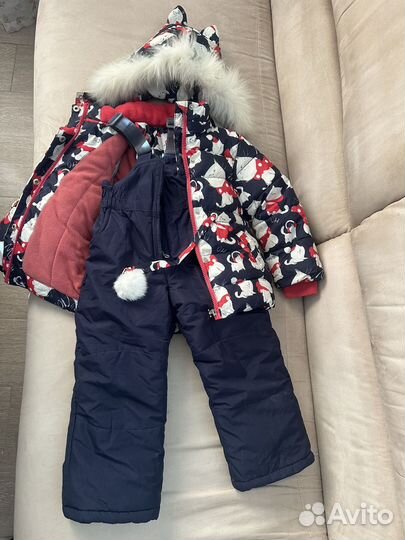 Детский зимний комбинезон 92 98
