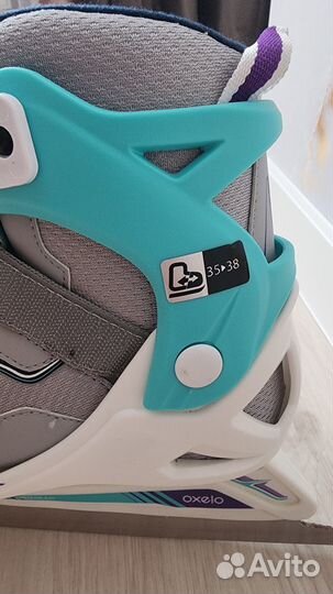 Коньки детские раздвижные 35-38 р