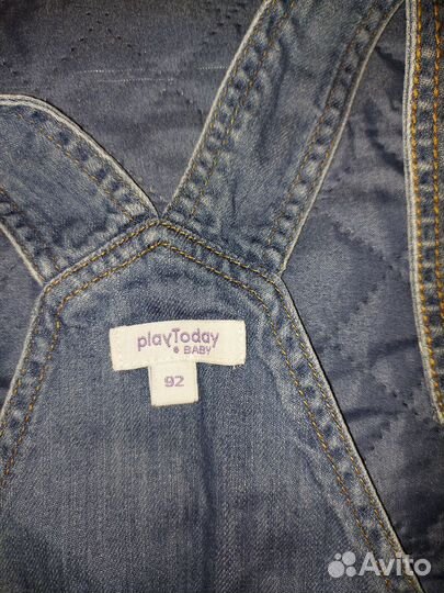 Джинсовый комбинезон PlayToday 92