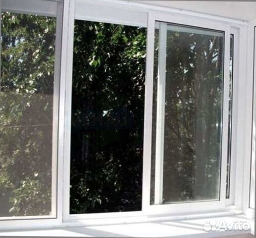 Пластиковое окно новое с установкой