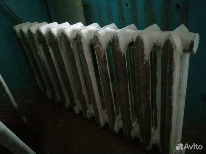 Радиатор 10,10, 11секций бу