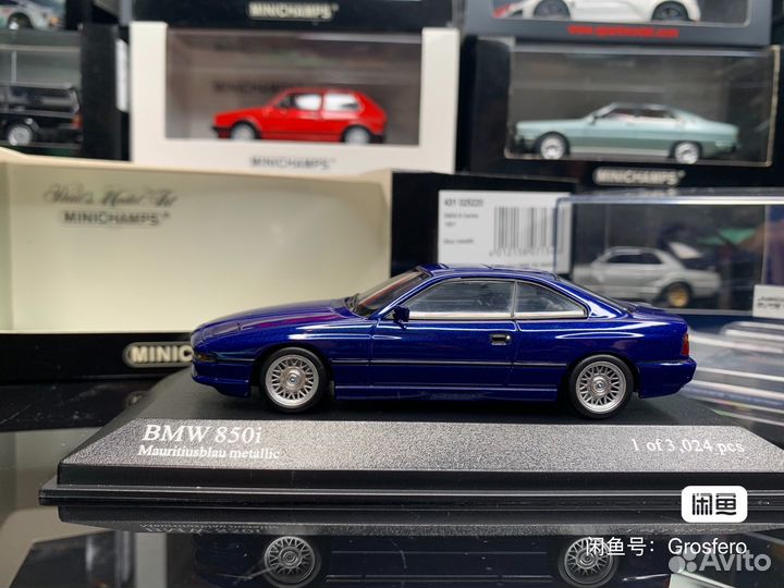 Модель автомобиля BMW 850i