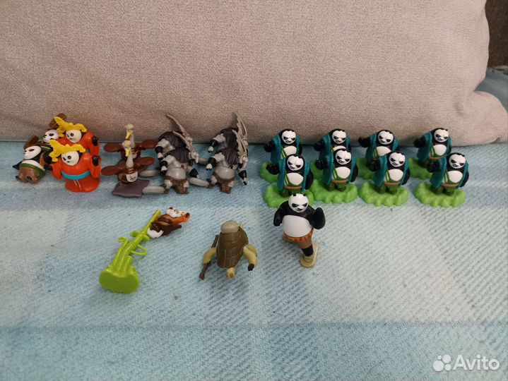 Киндер сюрприз angry birds кунг-фу панда Маша и ме