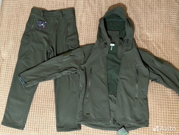 Костюм демисезонный Softshell, олива