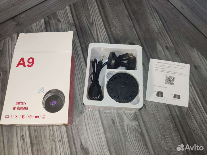Мини камера видеонаблюдения А9 1080hd