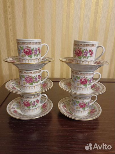 Кофейные чашки Китай фарфоровые времён СССР
