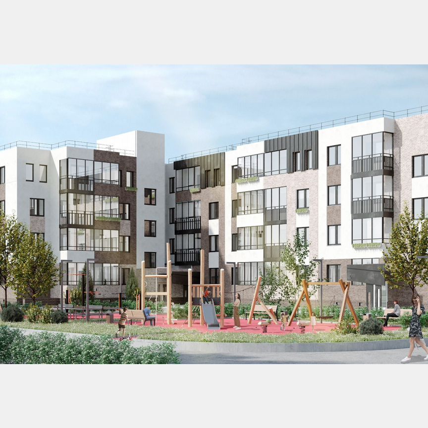 4-к. квартира, 82 м², 2/4 эт.