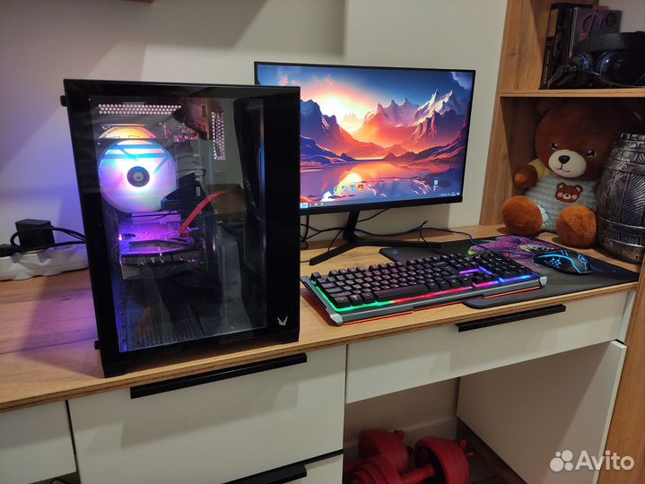 Игровой компьютер RTX 4060ti, 5600x, 32ram