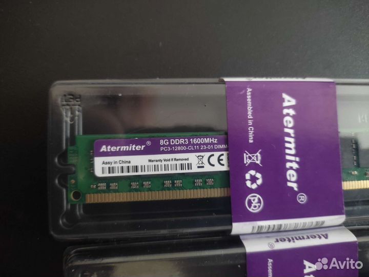 Новая DDR3 8GB 1600MHz