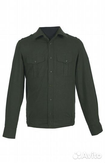 Рубашка военная с длинным рукавом