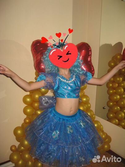 Новогодний костюм мальвина