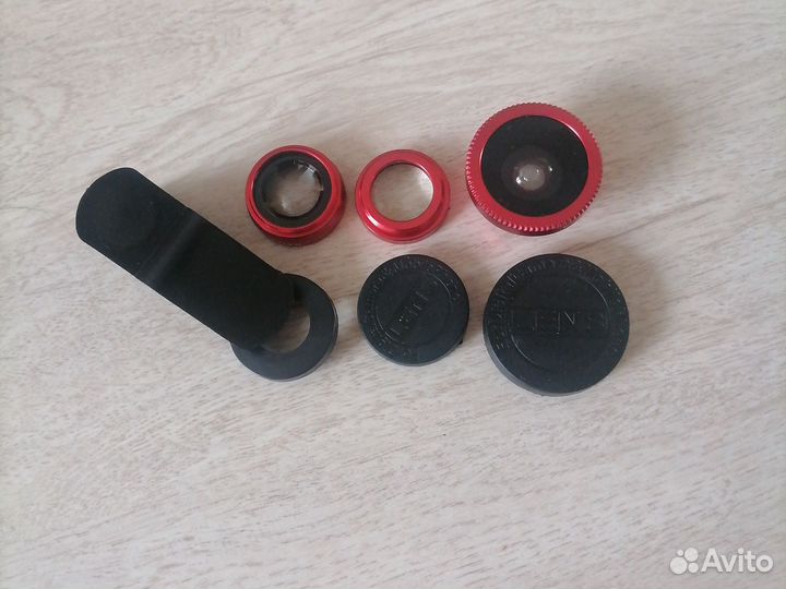 Объективы 3 в 1 для телефона