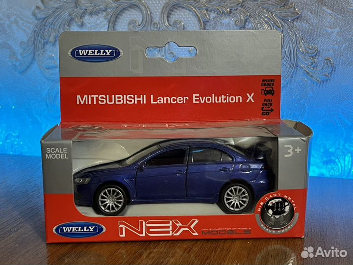 Модель автомобиля Mitsubishi Lancer Evo X