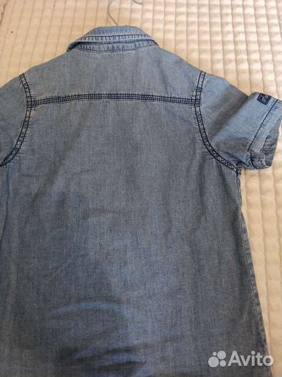 Летняя рубашка на мальчика 116