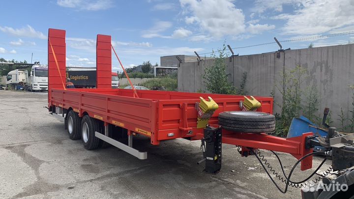 Прицеп трал (тяжеловоз) Авиком 8871Т-04 никзорамный, 2024