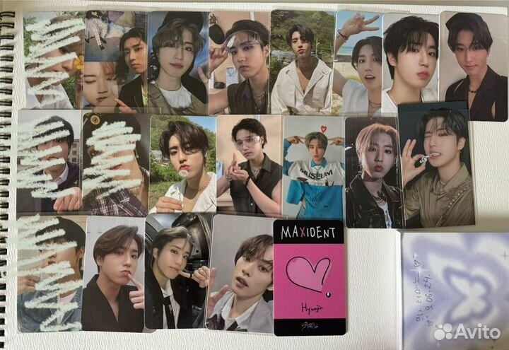 Карты Хан Джисон stray kids