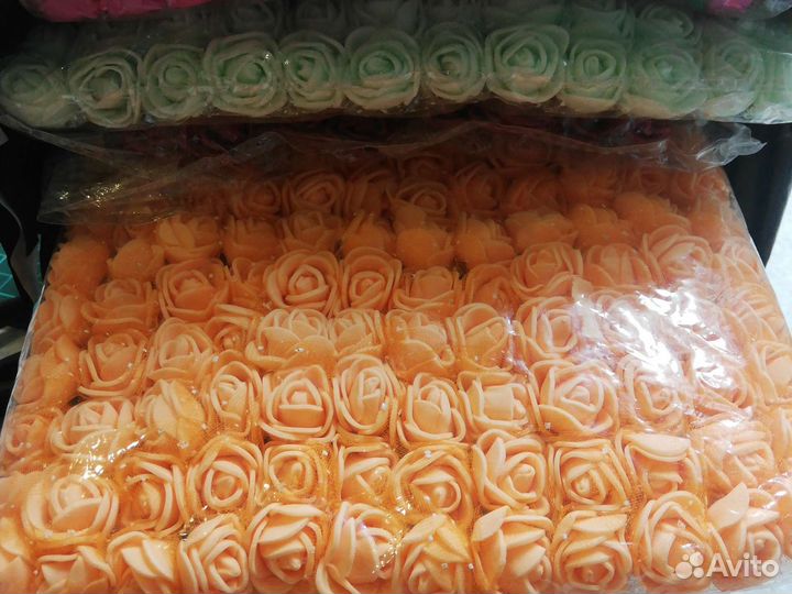 Розочки из фоамирана