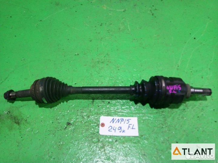 Привод передний левый toyota porte