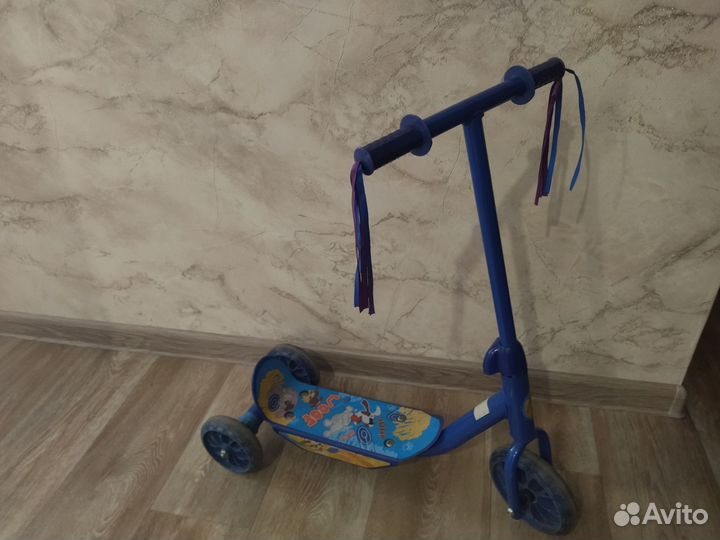Самокат детский трехколесный