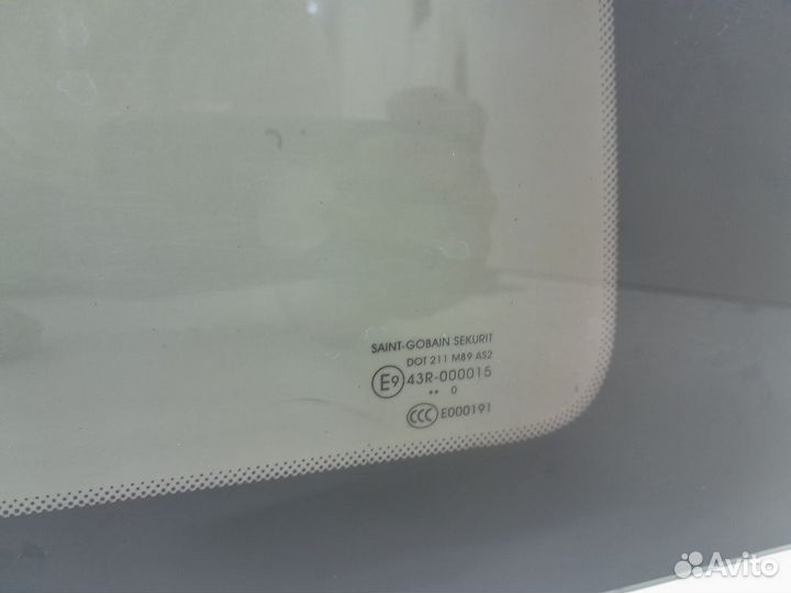 Стекло кузовное глухое левое Citroen Berlingo NEW