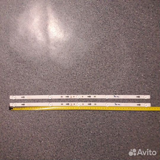 Подсветка 32HR332M05A7 2линейки по 5 Led 6V 562mm