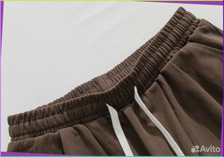 Спортивные широкие штаны карго (s - xxl)