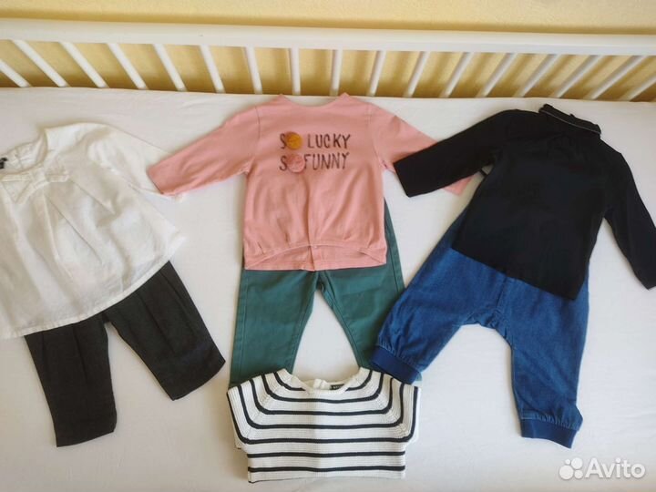 Вещи пакетом 68-74р. kiabi