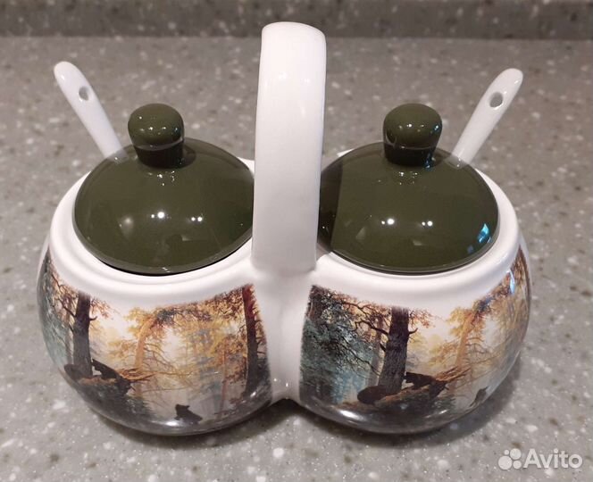 Набор для специй, соусница