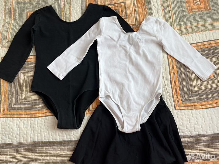 Купальник гимнастический+юбка